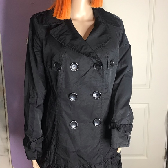Kensie Jackets & Blazers - Kensie Black Coat w/ Multicolored Interior